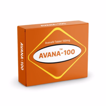 Avana 100 Mg Tablets with Avanafil, Designed to Treat Erectile Dysfunction and Improve Performance