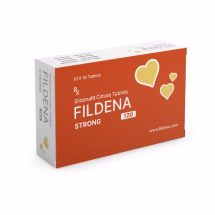 Fildena 120 Mg Tablets Contain Sildenafil Citrate, Offering Strong Treatment for Erectile Dysfunction in Men