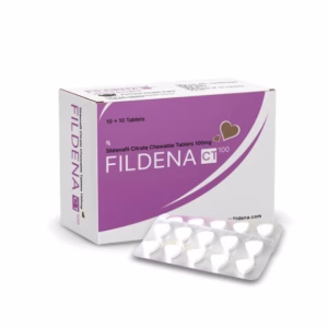 Fildena CT 100 Mg Chewable Tablets Contain Sildenafil Citrate, Offering Fast-Acting Erectile Dysfunction Treatment