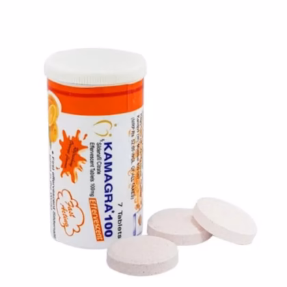 Kamagra Effervescent Tablets Contain Sildenafil Citrate, Offering Fast-Acting ED Treatment in A Dissolvable Tablet Form