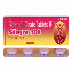 Silagra 100 Mg Tablets Contain Sildenafil Citrate, Offering Effective Treatment for Erectile Dysfunction in Men