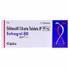 Suhagra 50 Mg Tablets Contain Sildenafil Citrate, Offering Reliable Treatment for Moderate Erectile Dysfunction in Men