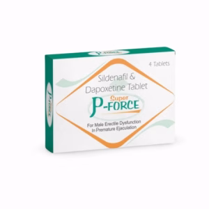 Super P Force Tablets Contain Sildenafil and Dapoxetine, Offering Effective Treatment for ED and Premature Ejaculation