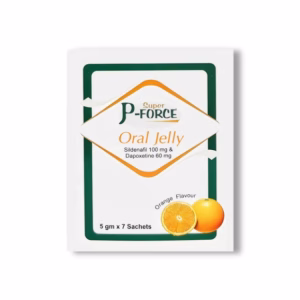 Super P Force Oral Jelly Contains Sildenafil and Dapoxetine, Offering Fast-Acting Treatment For ED and PE