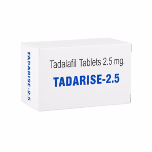 Tadarise 2.5 Mg Tablets Contain Tadalafil, Offering Mild Treatment for Early-Stage Erectile Dysfunction Symptoms