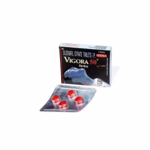 Vigora 50 Mg Tablets Contain Sildenafil Citrate, Offering Reliable Treatment for Mild Erectile Dysfunction Symptoms