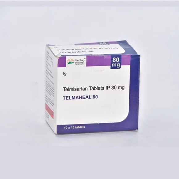 Telmaheal 80 Mg Telmaheal 80 Mg Tablets Manage High Blood Pressure Effectively, Reducing the Risk of Heart Complications
