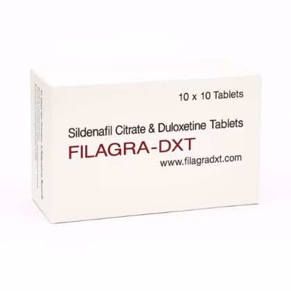 Filagra DXT Tablets Contain Sildenafil and Duloxetine, Treating Erectile Dysfunction and Premature Ejaculation Together Effectively
