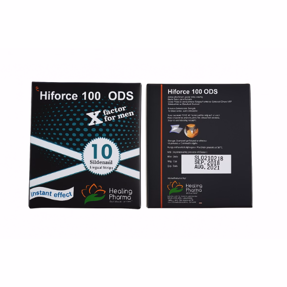 Hiforce 100 ODS Hiforce 100 ODS Tablets Treat Erectile Dysfunction by Enhancing Blood Flow and Boosting Male Sexual Confidence