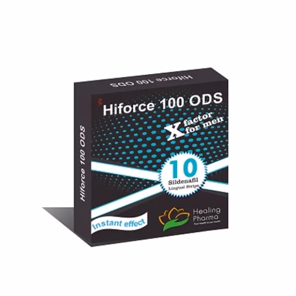 Hiforce 100 ODS Hiforce 100 ODS Tablets Contain Sildenafil Citrate, Offering Fast-Dissolving Treatment for Erectile Dysfunction Relief