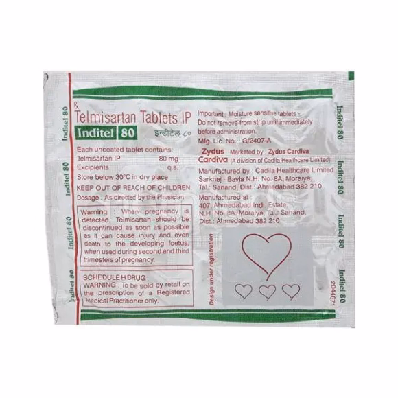 Inditel 80 Mg inditel 80