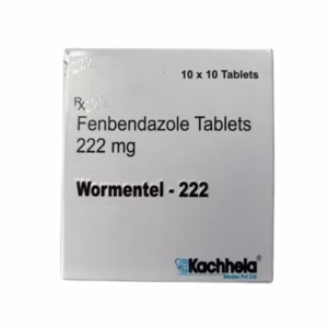 Wormentel 222 Mg Tablets Contain Albendazole, Offering Broad-Spectrum Treatment for Parasitic and Intestinal Worm Infections