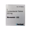 Fenbendazole 222 mg capsules for parasite treatment