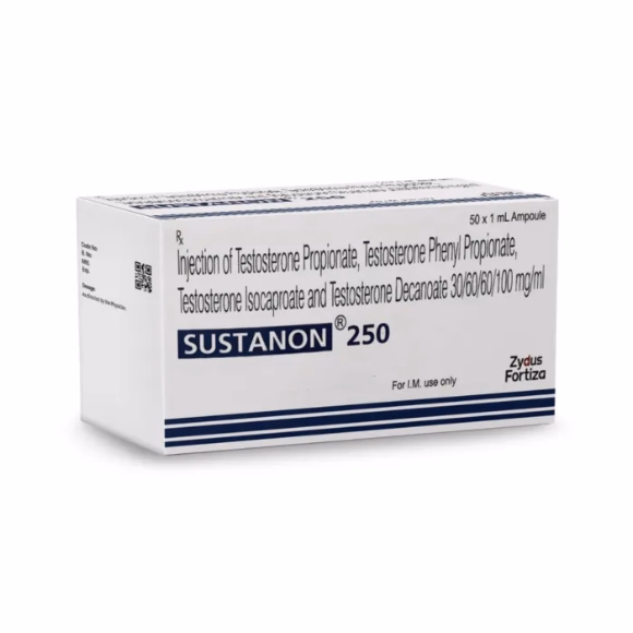 Sustanon 250 Sustanon 250 mg testosterone injection packaging for bodybuilding and TRT use