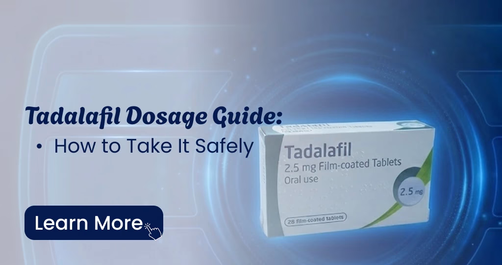 Tadalafil dosage chart - Instructions for taking 5mg daily vs 10mg and 20mg on demand